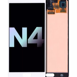OLED Display ohne Rahmen für Samsung Galaxy Note 4 (Service Pack) (White (Weiß))