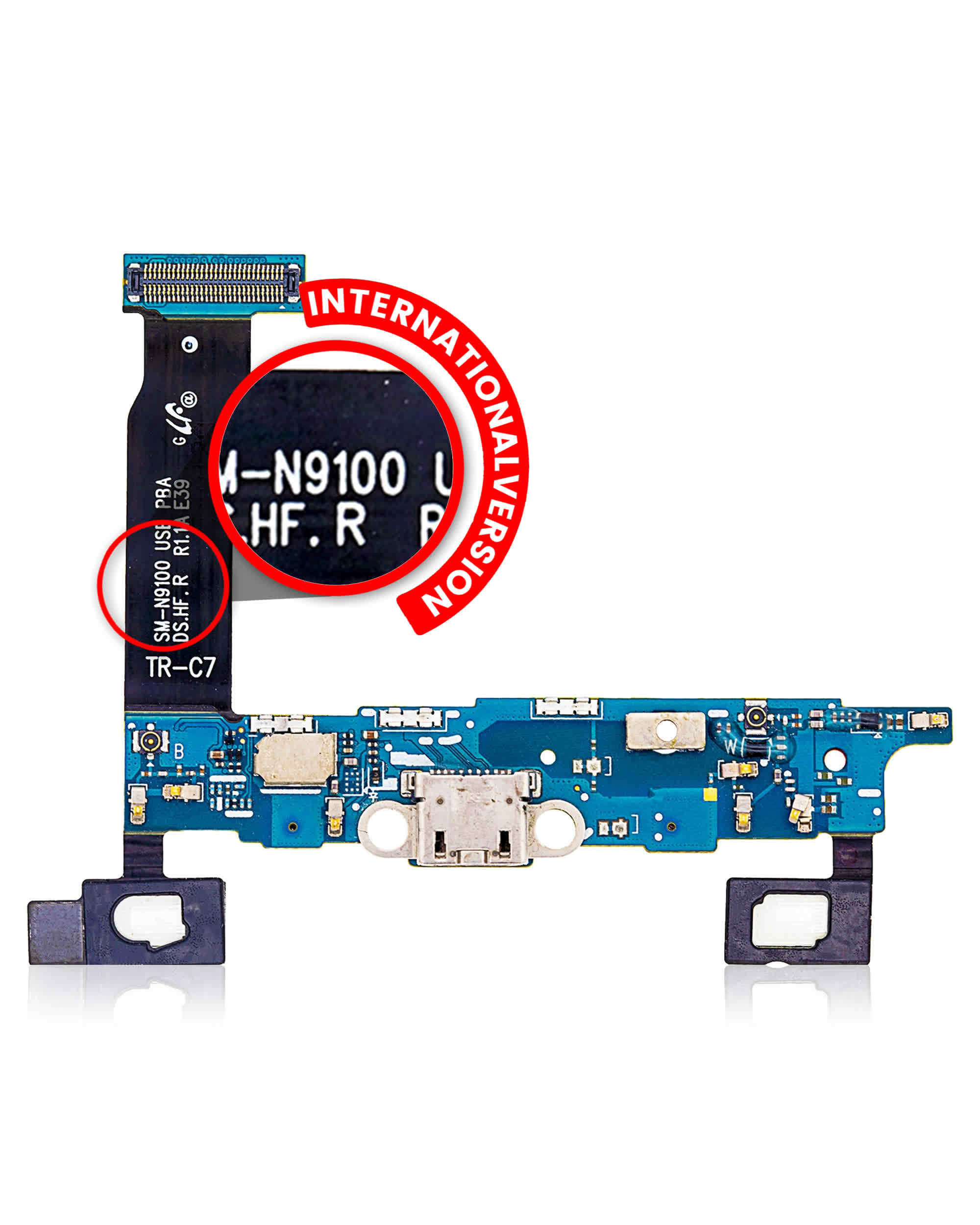 Ladebuchse Flexkabel für Samsung Galaxy Note 4 (N9100) (International Version)