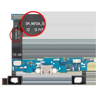Ladebuchse Flexkabel für Samsung Galaxy Note 4 (N910A) (AT&T)