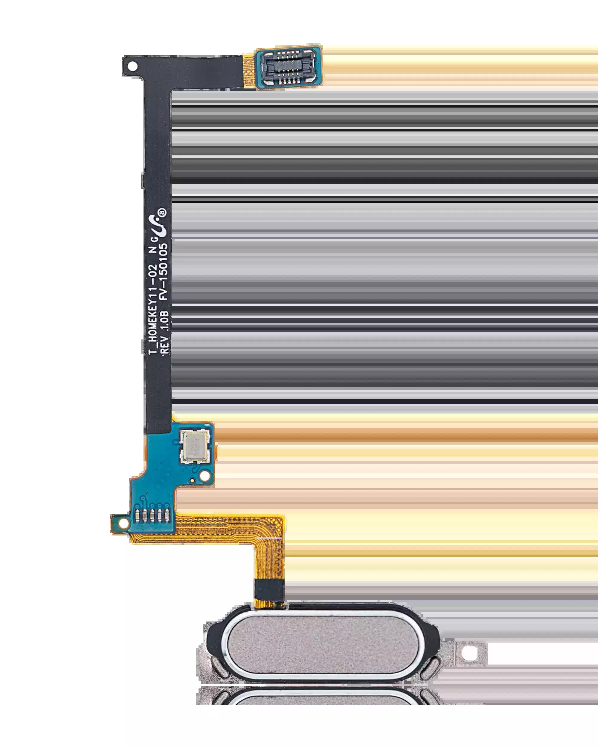 Homebutton mit Flex für Samsung Galaxy Note 4 (Gold)