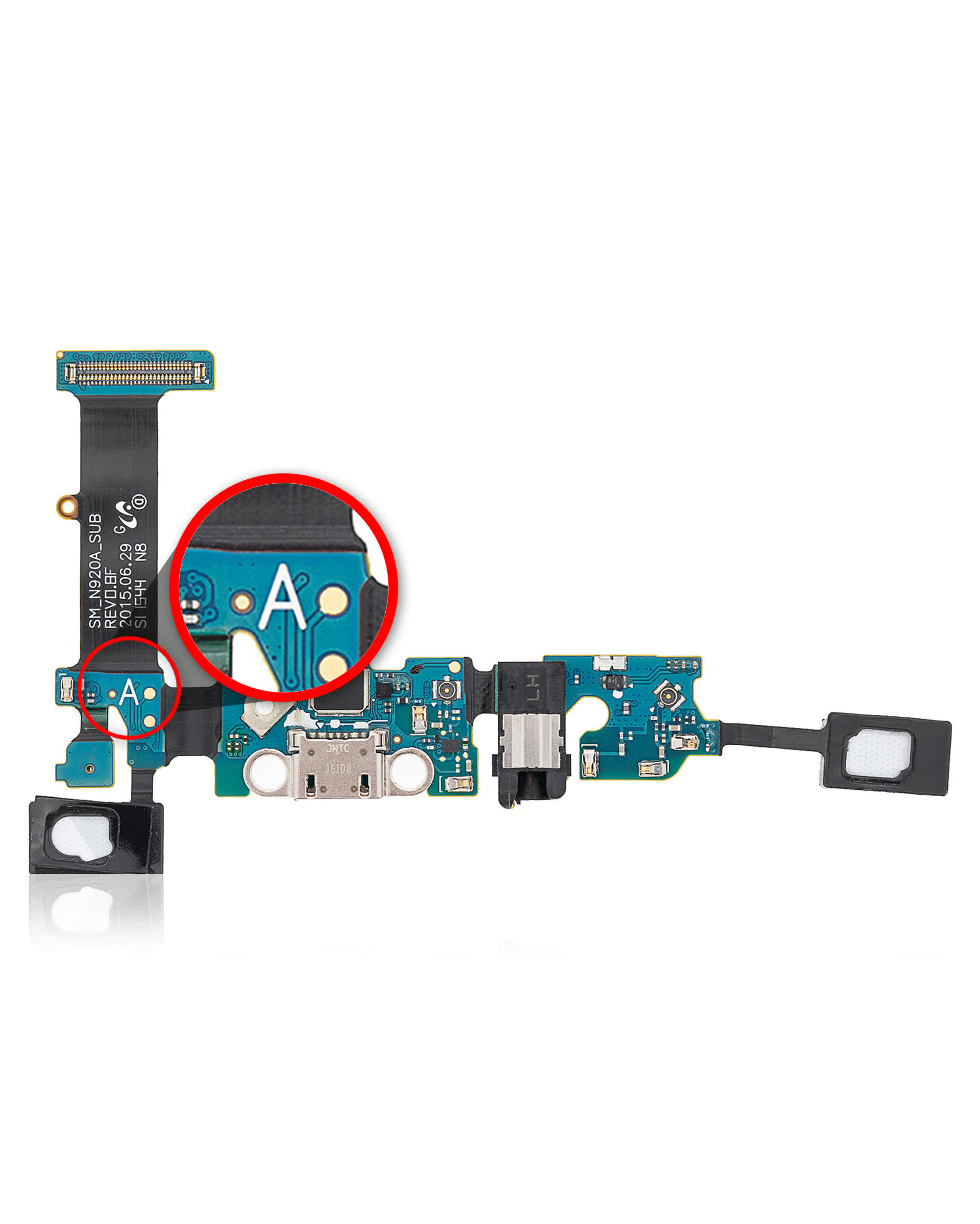 Ladebuchse Flexkabel für Samsung Galaxy Note 5 (N920A) (AT&T)