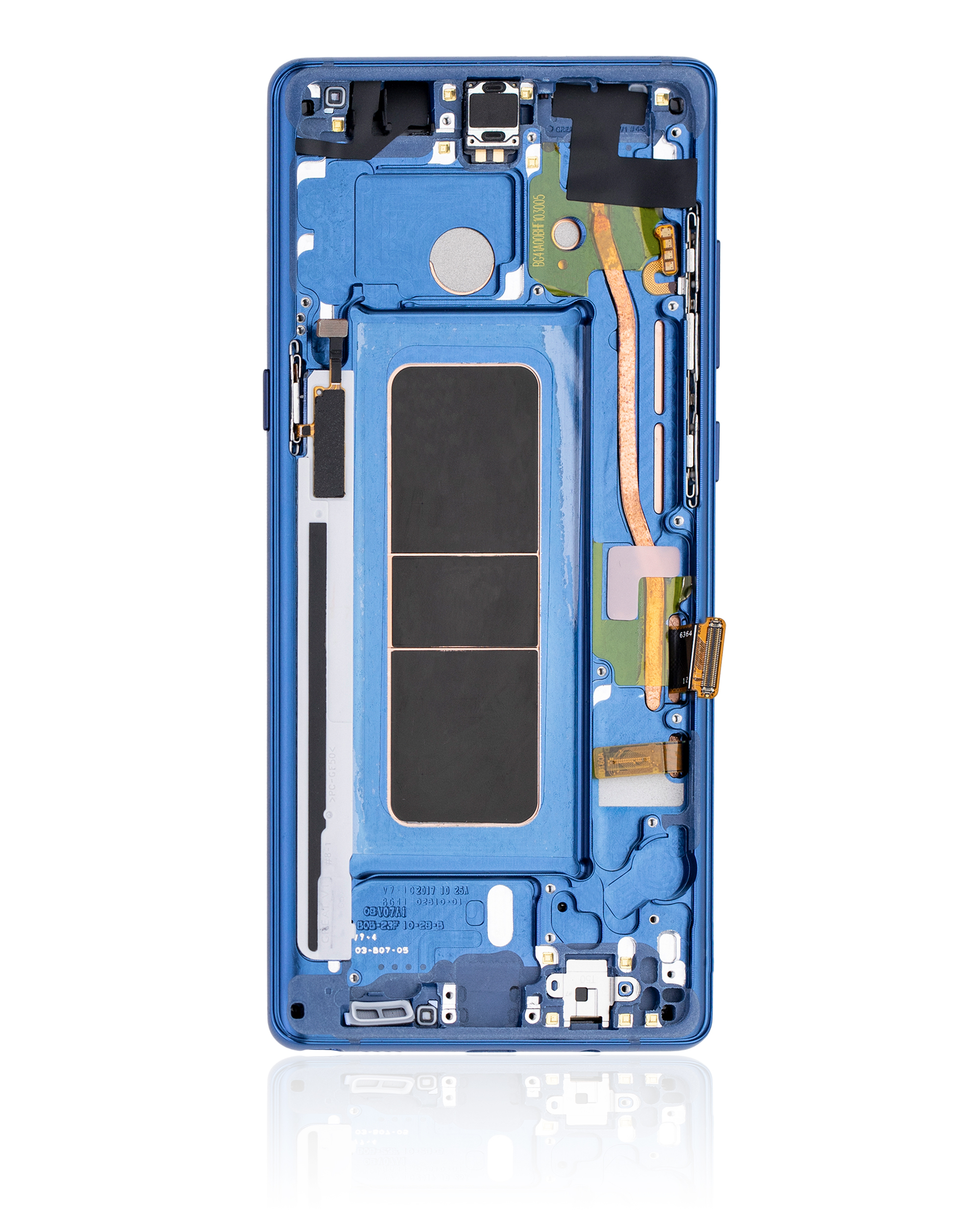 OLED Display mit Rahmen für Samsung Galaxy Note 8 (Service Pack) (Blue (Blau)) – Bild 3