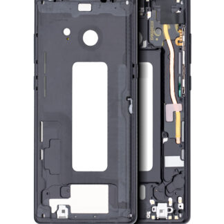 Mittelrahmen für Samsung Galaxy Note 8 (mit Kleinteilen) (Midnight Black (Schwarz))