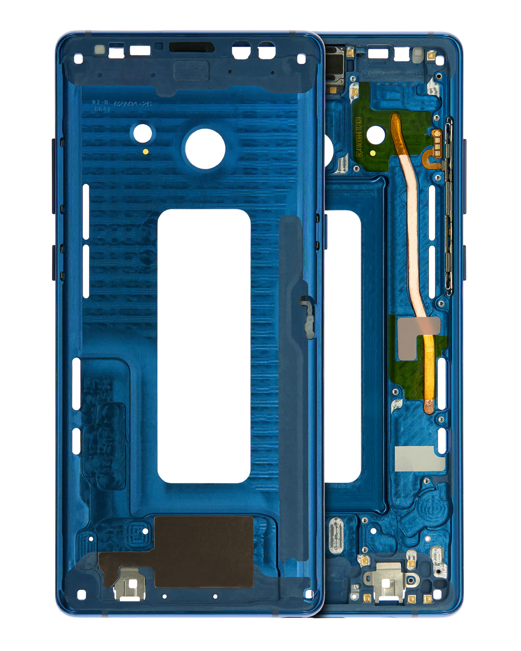 Mittelrahmen für Samsung Galaxy Note 8 (mit Kleinteilen) (Deep Sea Blue)