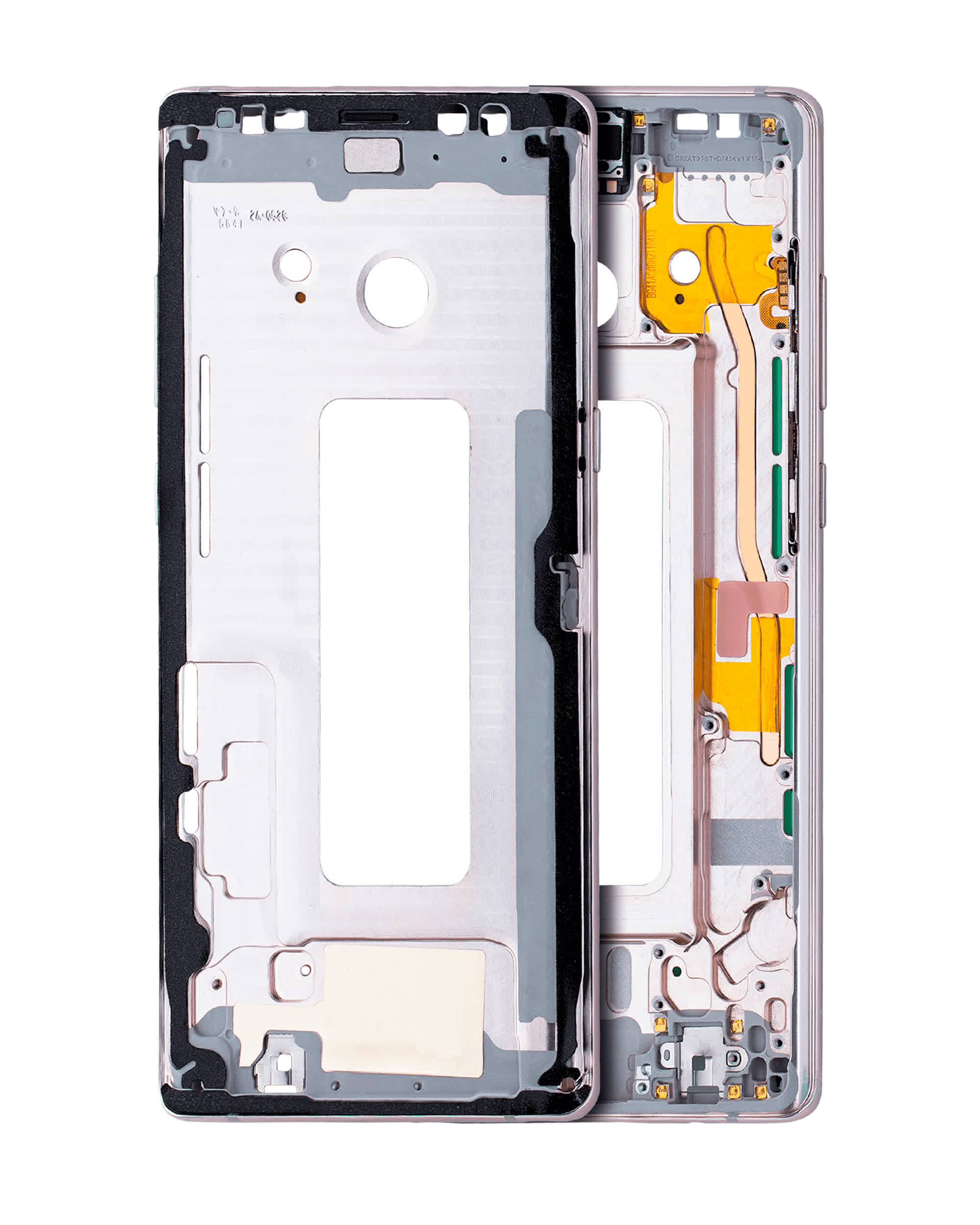 Mittelrahmen für Samsung Galaxy Note 8 (mit Kleinteilen) (Maple Gold)