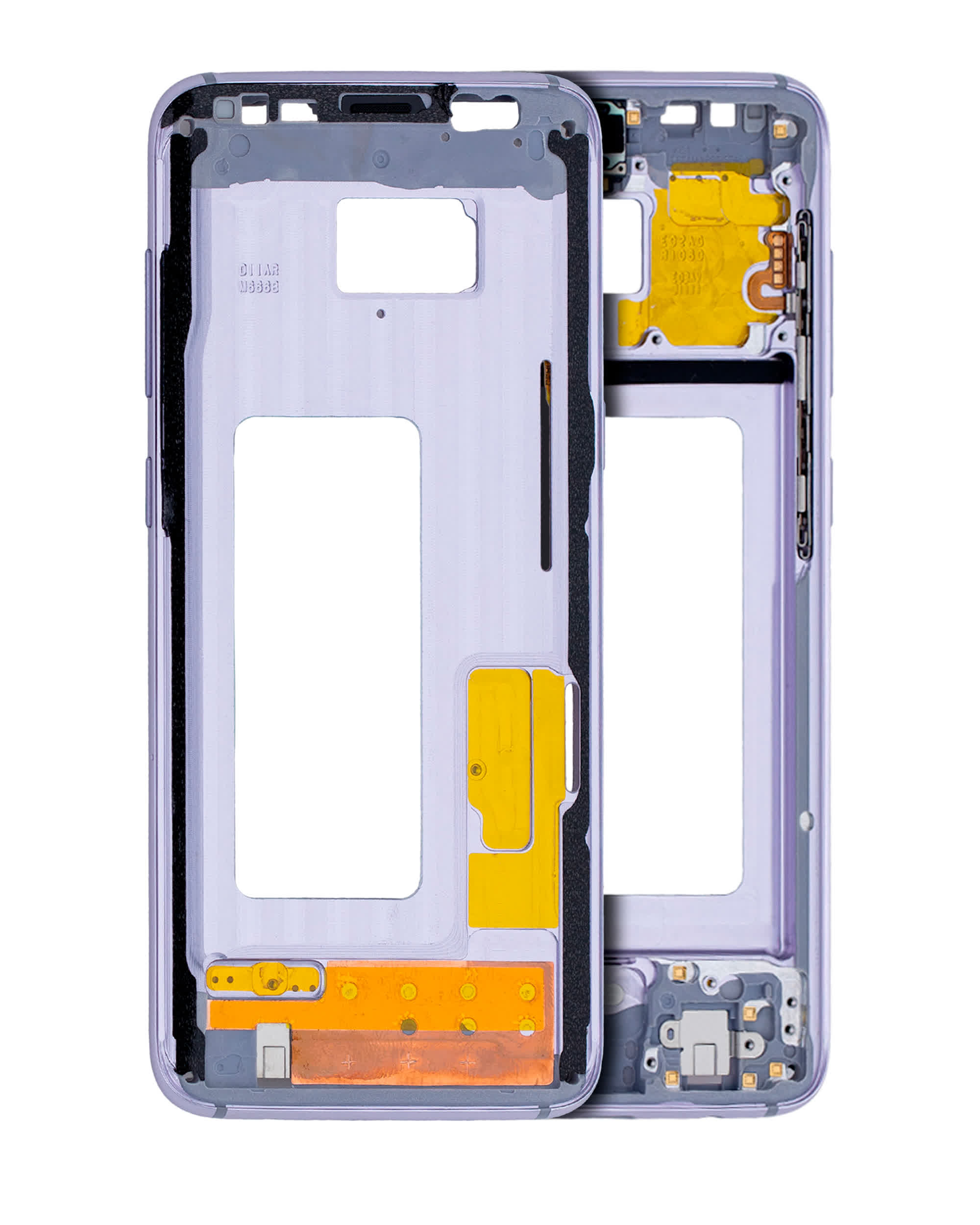 Mittelrahmen für Samsung Galaxy S8 (mit Kleinteilen) (Orchid Gray / Violet)