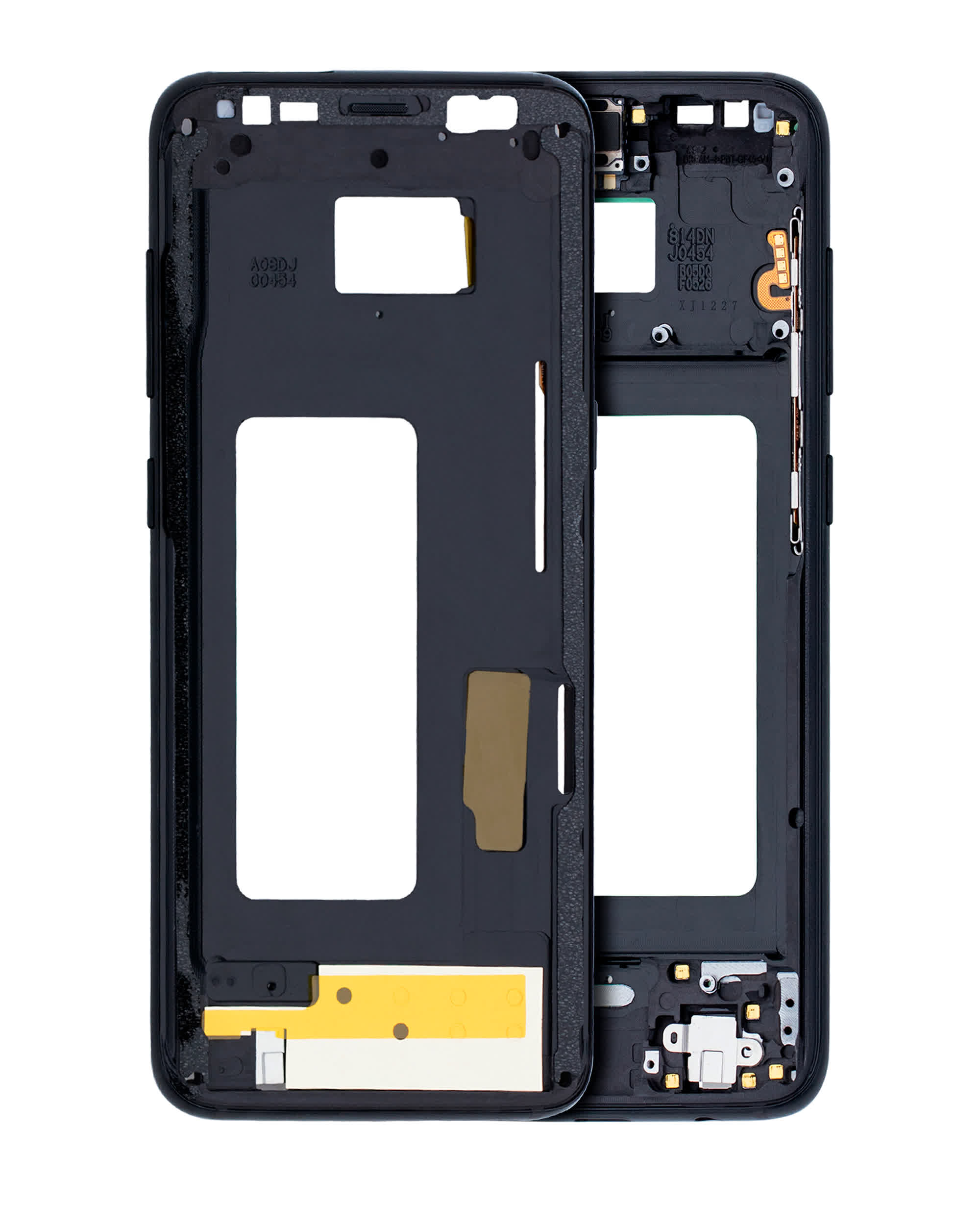 Mittelrahmen für Samsung Galaxy S8 (mit Kleinteilen) (Midnight Black (Schwarz))
