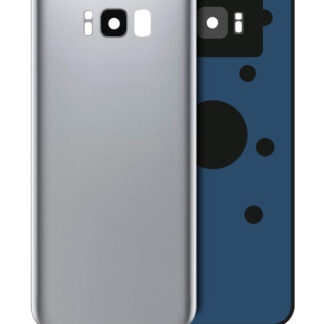 Rückdeckelglas mit Kameraglas für Samsung Galaxy S8 (Service Pack) (Arctic Silver)