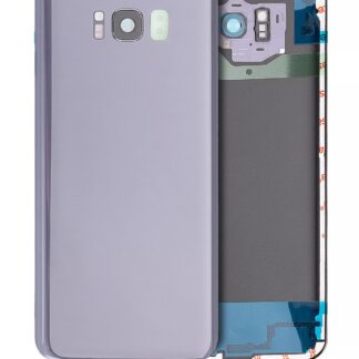Rückdeckelglas mit Kameraglas für Samsung Galaxy S8 Plus (Service Pack) (Orchid Gray)