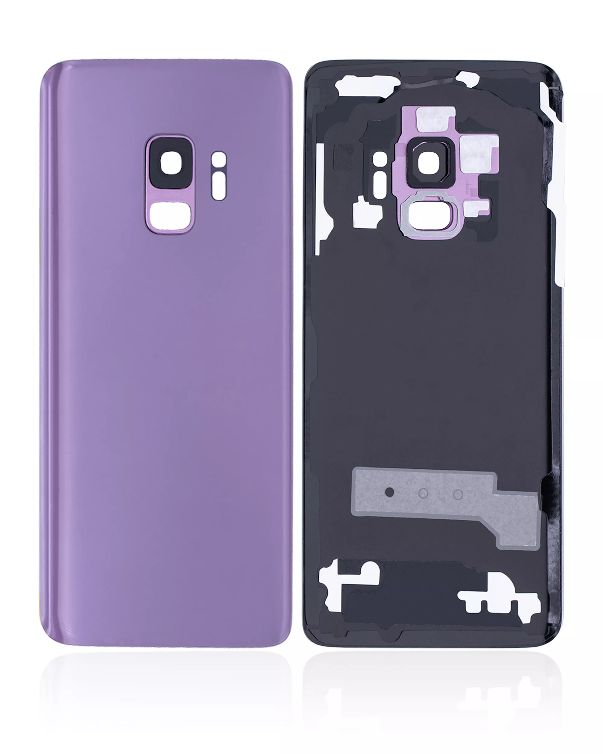 Rückdeckelglas mit Kameraglas für Samsung Galaxy S9 (Service Pack) (Lilac Purple (Violett)) – Bild 2