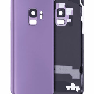 Rückdeckelglas mit Kameraglas für Samsung Galaxy S9 (Service Pack) (Lilac Purple (Violett))