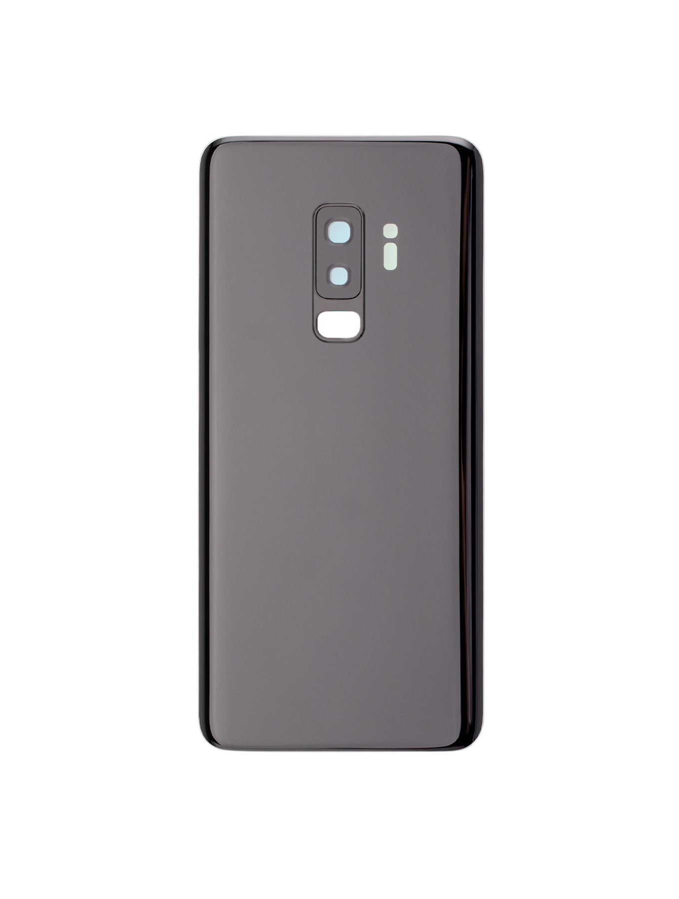 Rückdeckelglas mit Kameraglas für Samsung Galaxy S9 Plus (Service Pack) (Midnight Black (Schwarz)) – Bild 3
