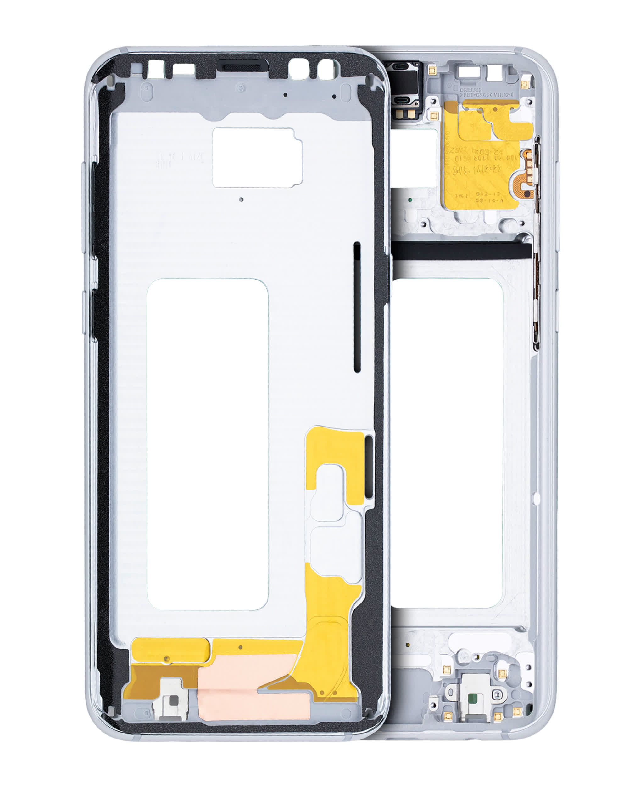 Mittelrahmen für Samsung Galaxy S8 Plus (mit Kleinteilen) (Arctic Silver)
