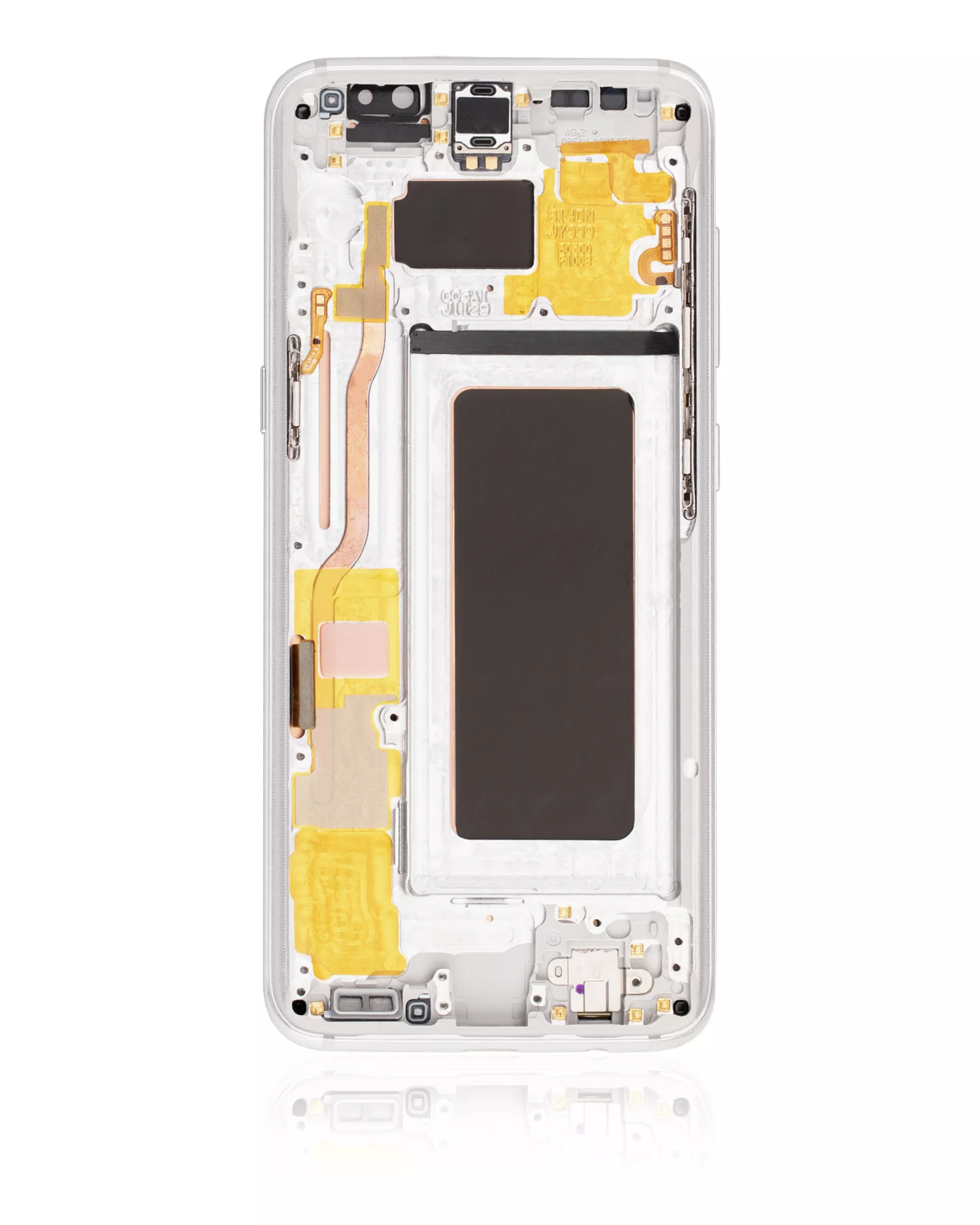 OLED Display mit Rahmen für Samsung Galaxy S8 (Service Pack) (Arctic Silver) – Bild 4
