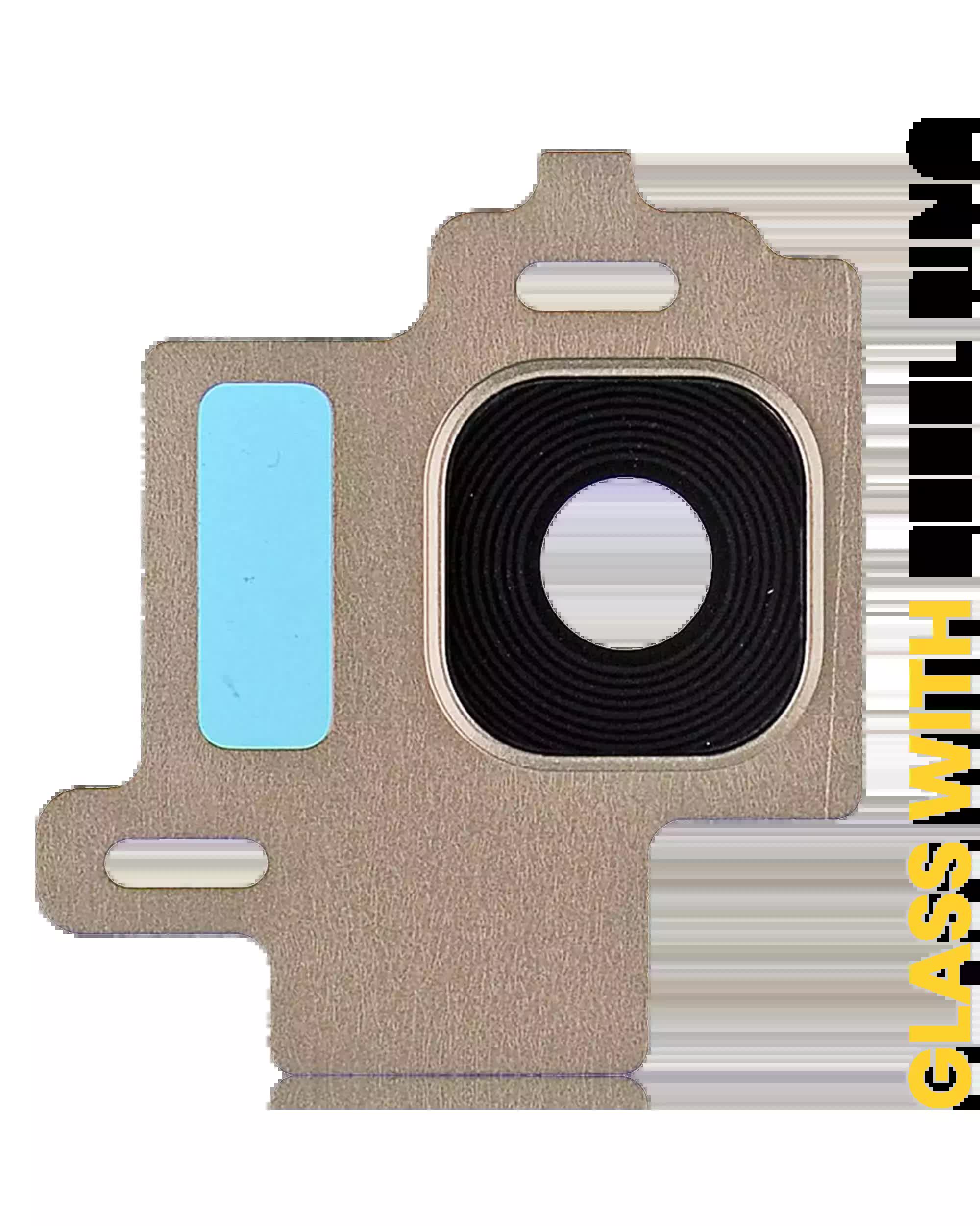 Rückkamera-Glas mit Blendenring für Samsung Galaxy S8 (Gold)