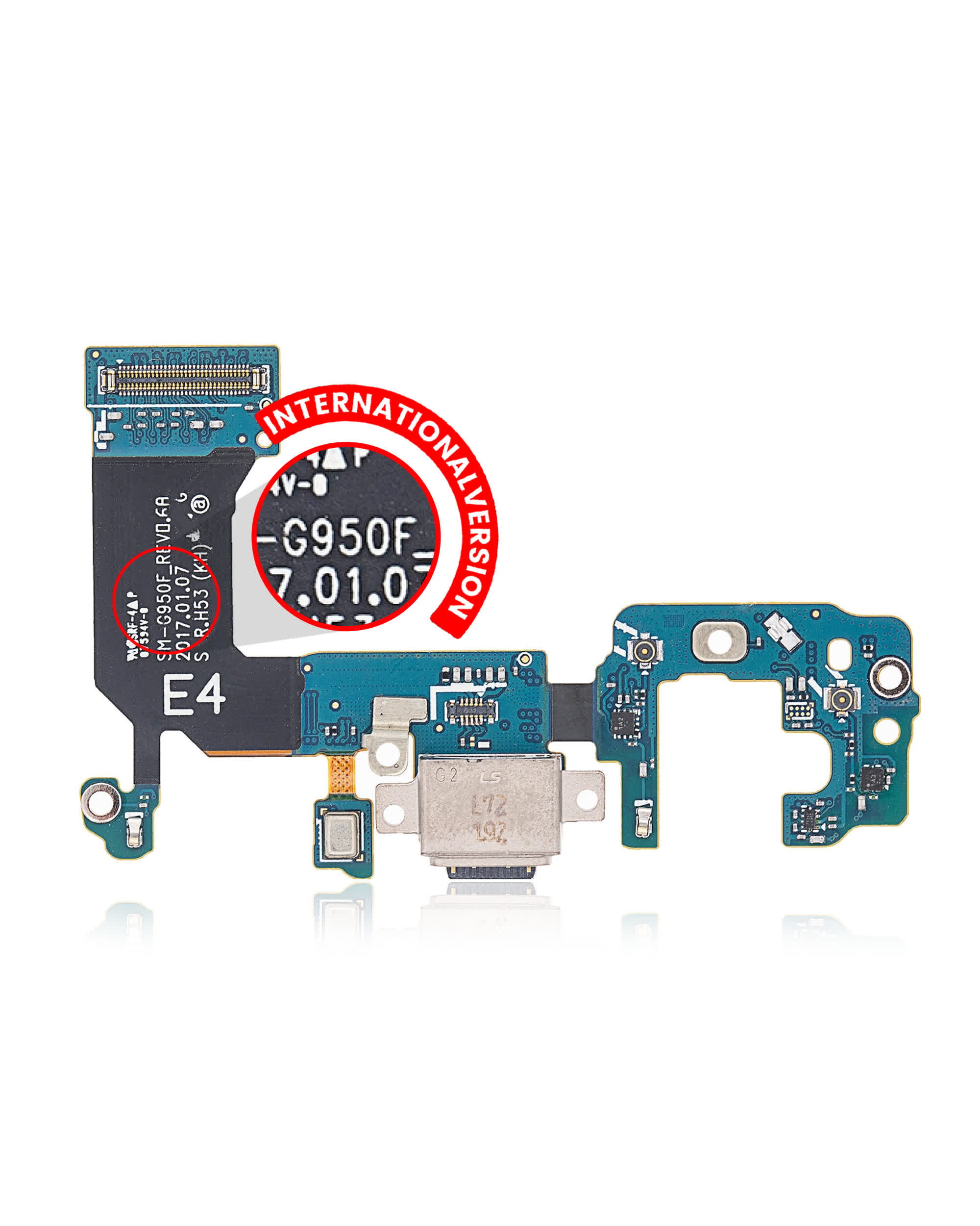 Ladebuchse mit Flexkabel für Samsung Galaxy S8 (G950F) (International Version)