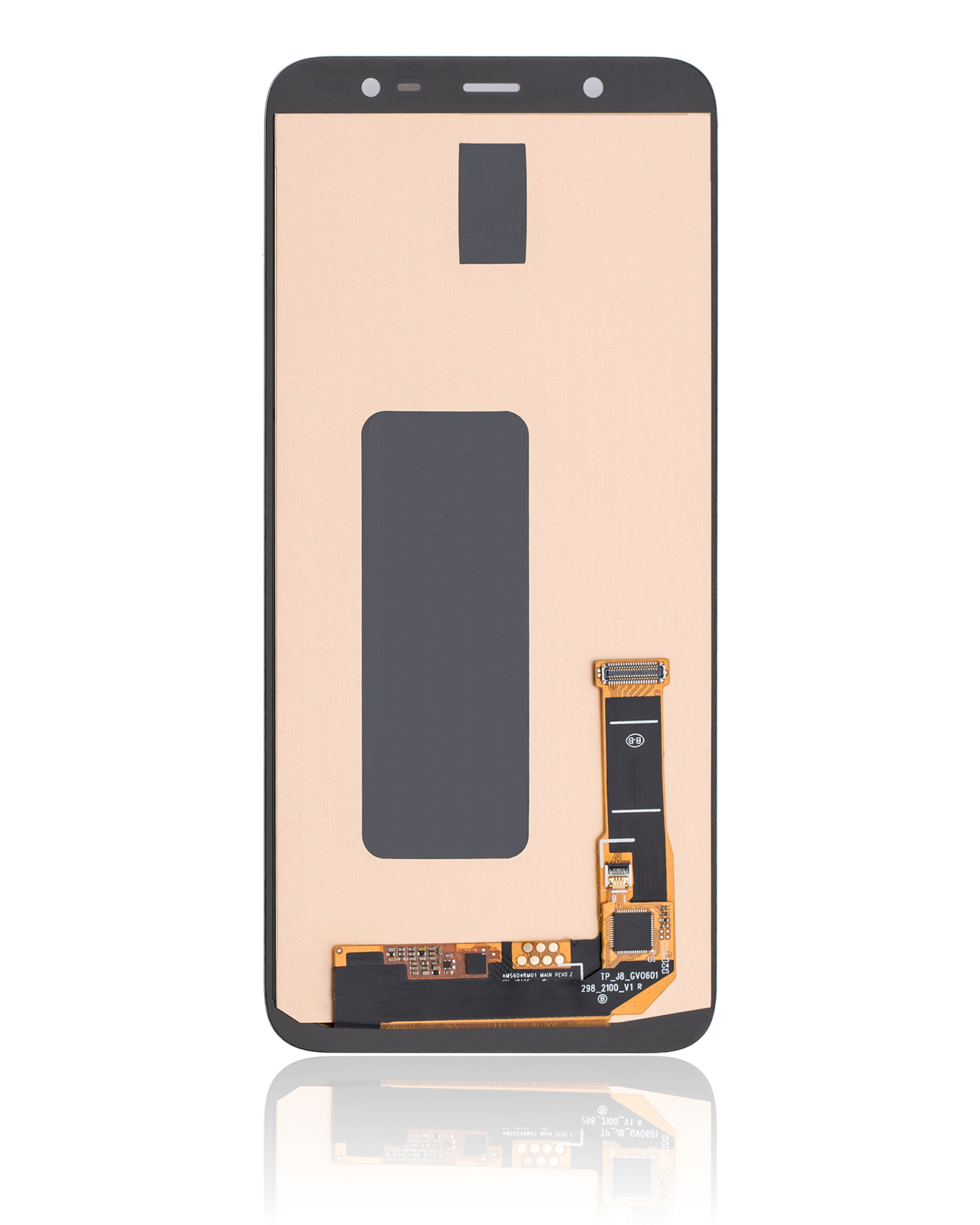 OLED Display ohne Rahmen für Samsung Galaxy J8 / On8 (J810 / 2018) (Aftermarket Plus) (Black (Schwarz)) – Bild 2
