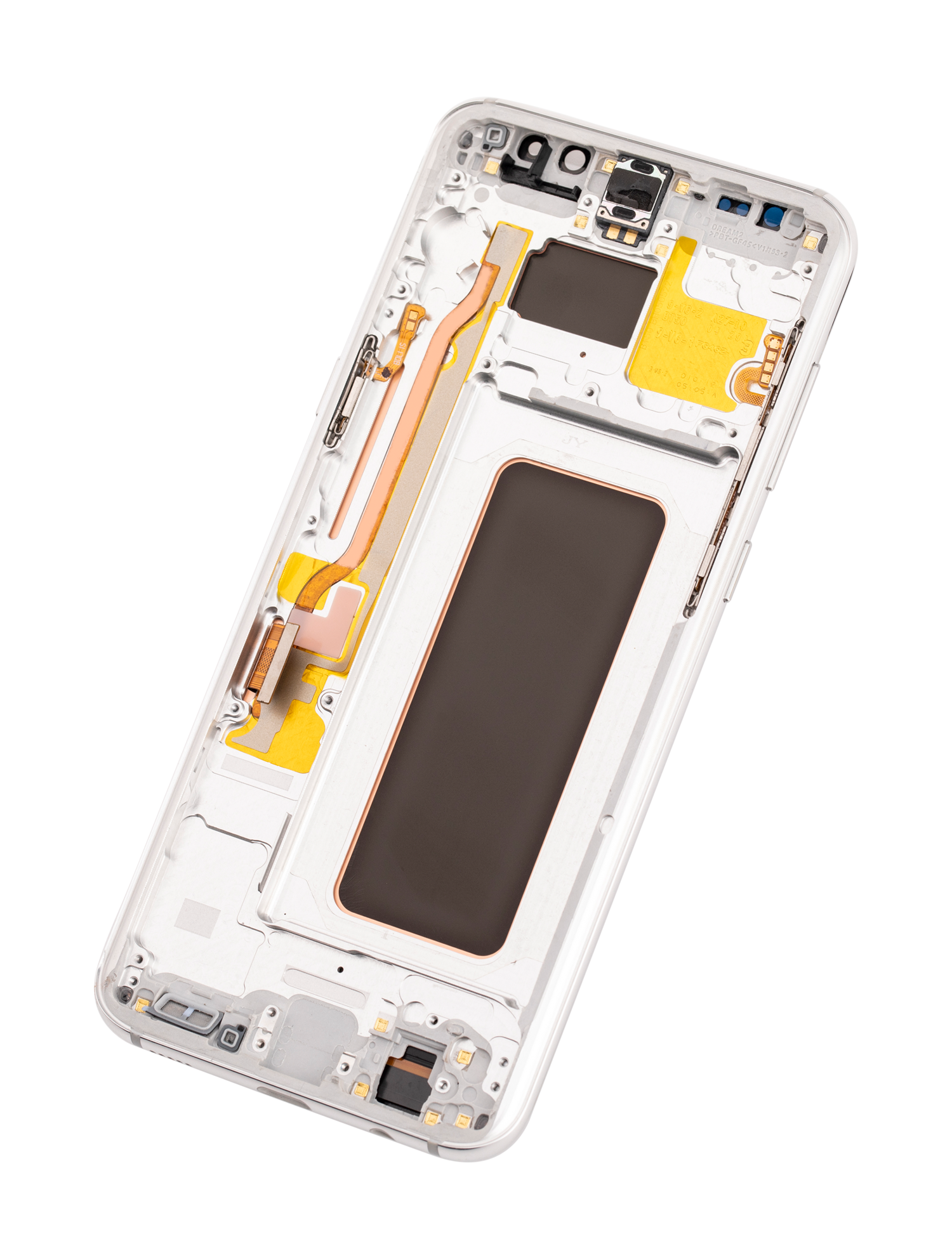 OLED Display mit Rahmen für Samsung Galaxy S8 Plus (Aftermarket Plus) (Arctic Silver) – Bild 2