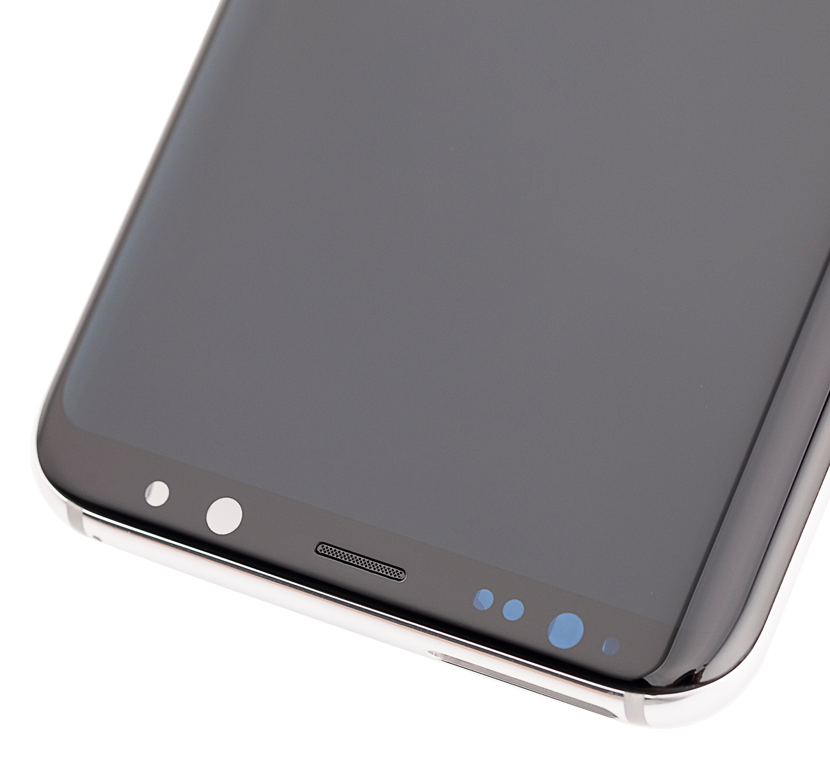 OLED Display mit Rahmen für Samsung Galaxy S8 Plus (Aftermarket Plus) (Arctic Silver) – Bild 4