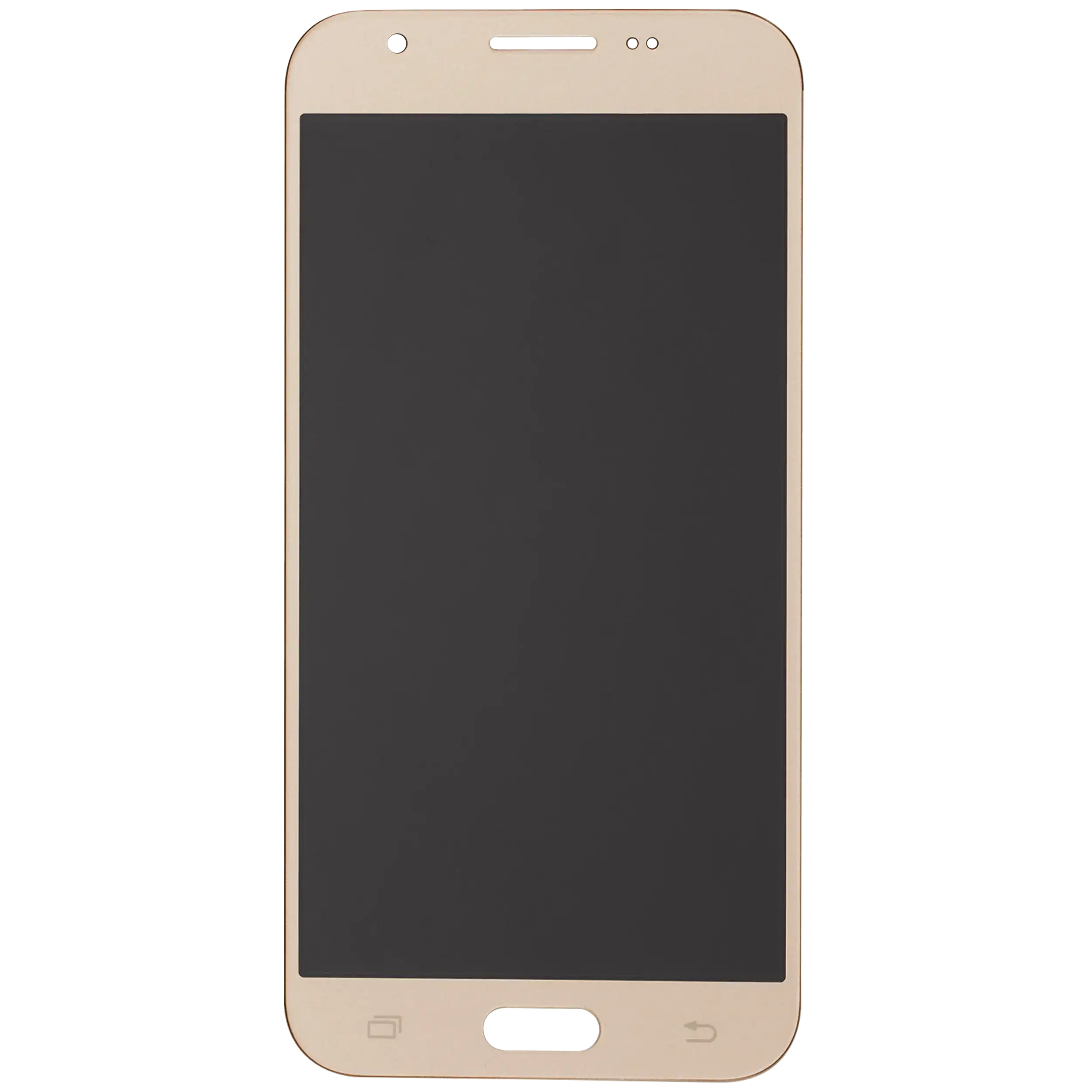 LCD Display ohne Rahmen für Samsung Galaxy J3 / Emerge / Amp Prime 2 / Express Prime 2 / Eclipse / Prime (J327 / 2017) (professionell aufgearbeitet) (Gold) – Bild 3