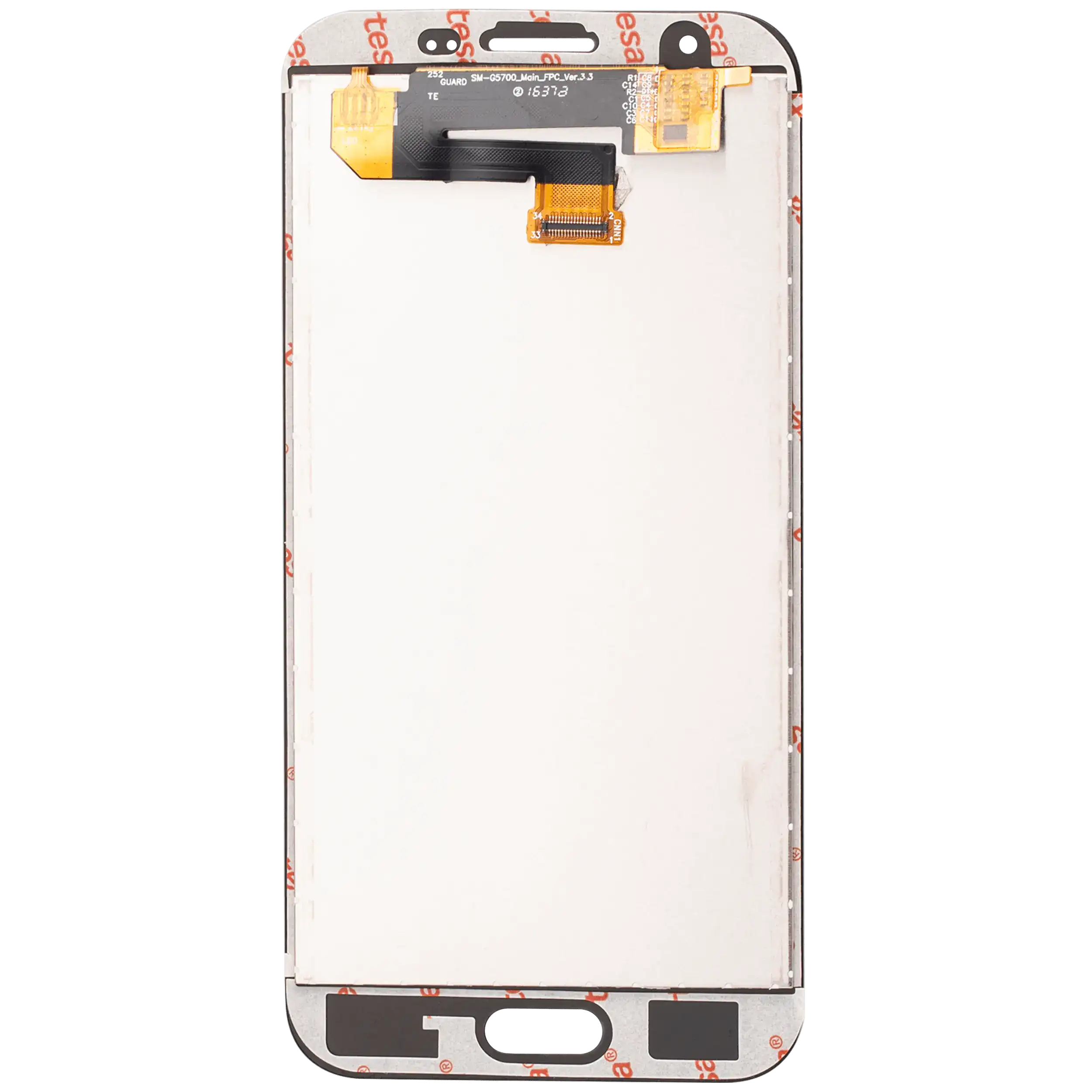 LCD Display ohne Rahmen für Samsung Galaxy J3 / Emerge / Amp Prime 2 / Express Prime 2 / Eclipse / Prime (J327 / 2017) (professionell aufgearbeitet) (Gold) – Bild 4