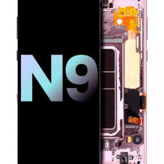 OLED Display mit Rahmen für Samsung Galaxy Note 9 (Service Pack) (Lavender Purple)