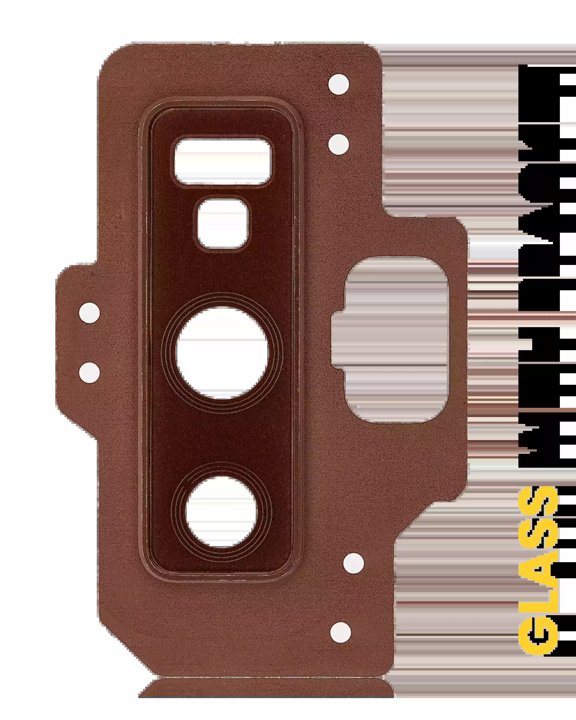 Rückkamera-Glas mit Halterung / Blende für Samsung Galaxy Note 9 (Metallic Copper)