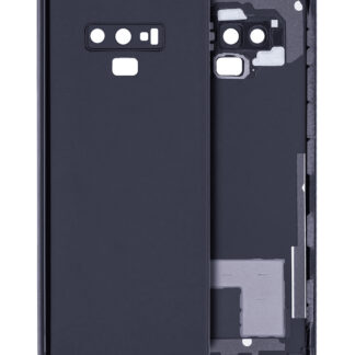 Rückdeckelglas mit Kameraglas für Samsung Galaxy Note 9 (Service Pack) (Midnight Black (Schwarz))
