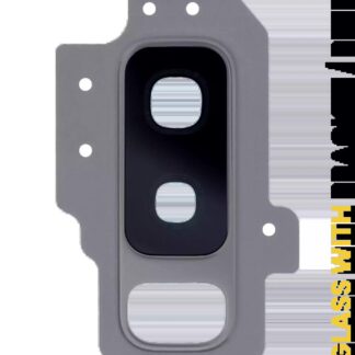 Rückkamera-Glas mit Halterung / Blende für Samsung Galaxy S9 Plus (Titanium Gray (Grau))