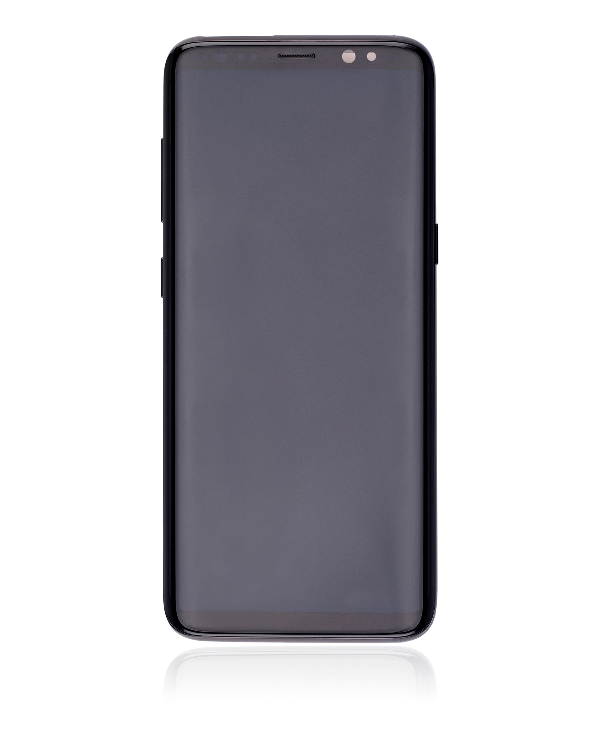 OLED Display mit Rahmen für Samsung Galaxy S8 (professionell aufgearbeitet) (Midnight Black (Schwarz)) – Bild 3