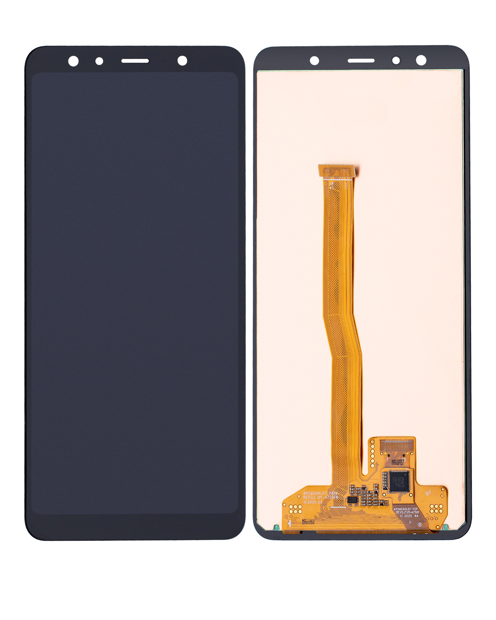 OLED Display ohne Rahmen für Samsung A7 (A750 / 2018) (professionell aufgearbeitet) – Bild 2