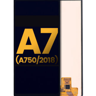 OLED Display ohne Rahmen für Samsung A7 (A750 / 2018) (professionell aufgearbeitet)