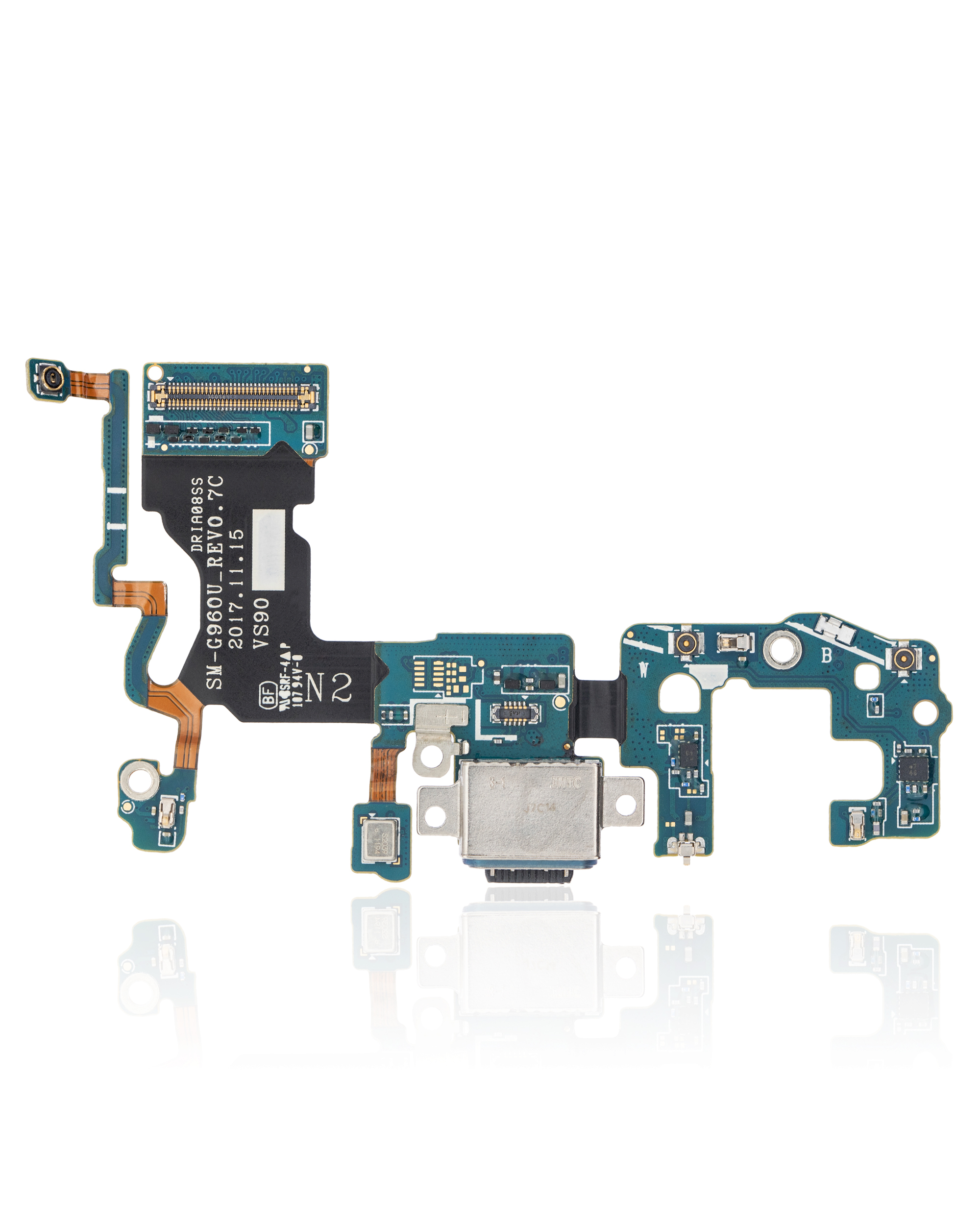 Ladebuchse mit Flexkabel für Samsung Galaxy S9 (G960U) (US-Version) – Bild 3