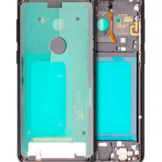 Mittelrahmen für Samsung Galaxy S9 Plus (mit SmallParts) (Midnight Black Rahmen)