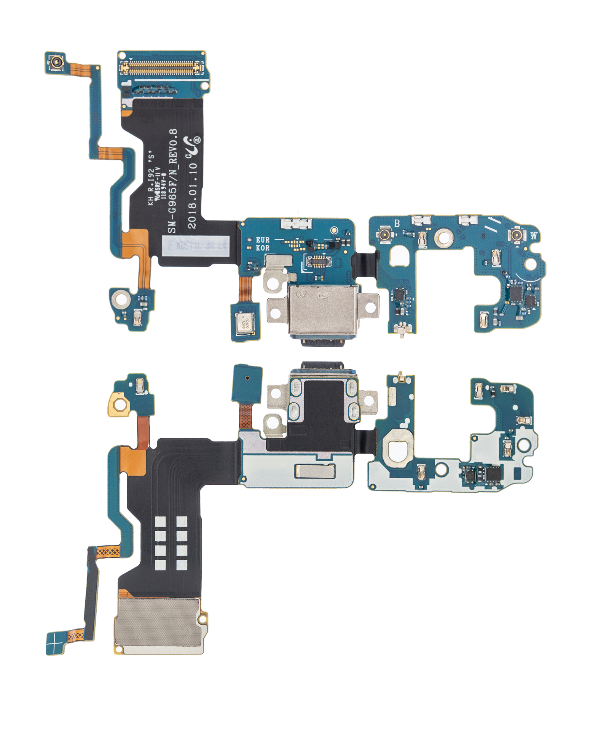 Ladebuchse mit Flexkabel für Samsung Galaxy S9 Plus (G965F) (International Version) – Bild 2