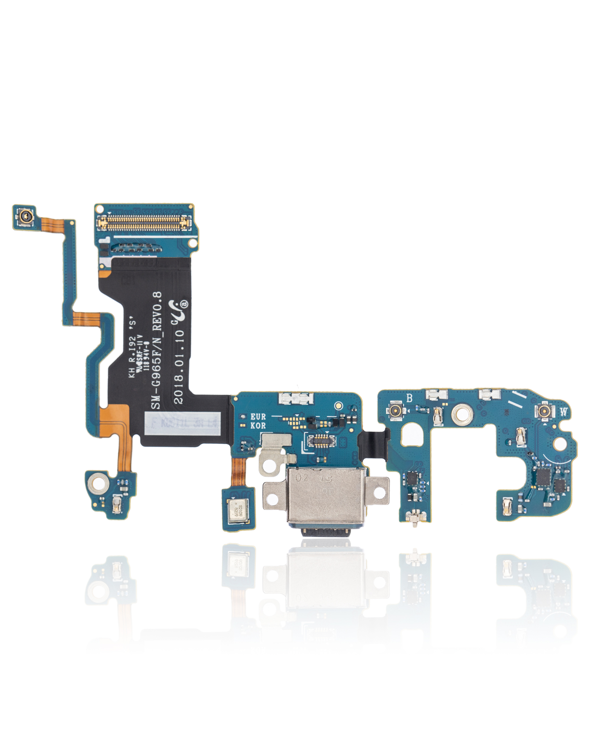 Ladebuchse mit Flexkabel für Samsung Galaxy S9 Plus (G965F) (International Version) – Bild 3