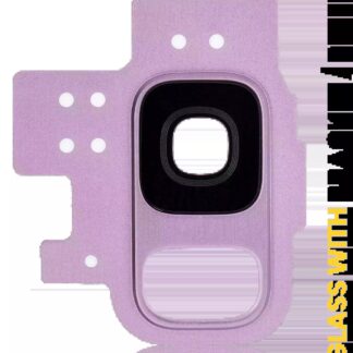 Rückkamera-Glas mit Halterung / Blende für Samsung Galaxy S9 (Lilac Purple (Violett))
