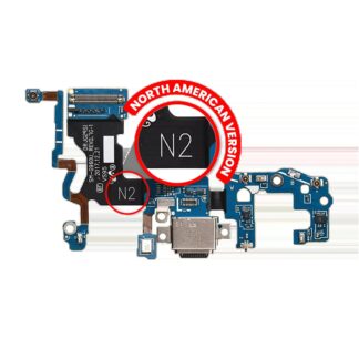 Ladebuchse mit Flexkabel für Samsung Galaxy S9 (G960U) (US-Version) (Service Pack)