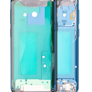Mittelrahmen für Samsung Galaxy S9 (mit SmallParts) (Coral Blue Rahmen)