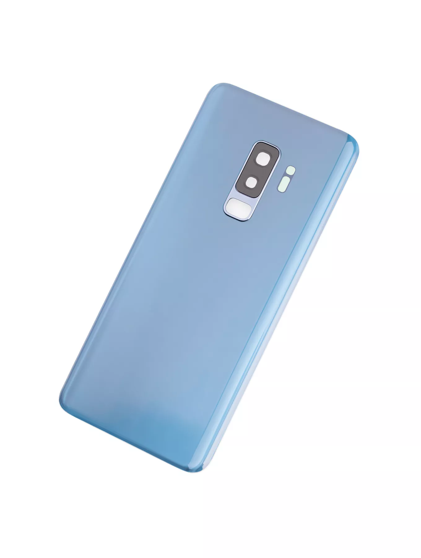Rückdeckelglas mit Kameraglas für Samsung Galaxy S9 Plus (Service Pack) (Coral Blue (Blau)) – Bild 3