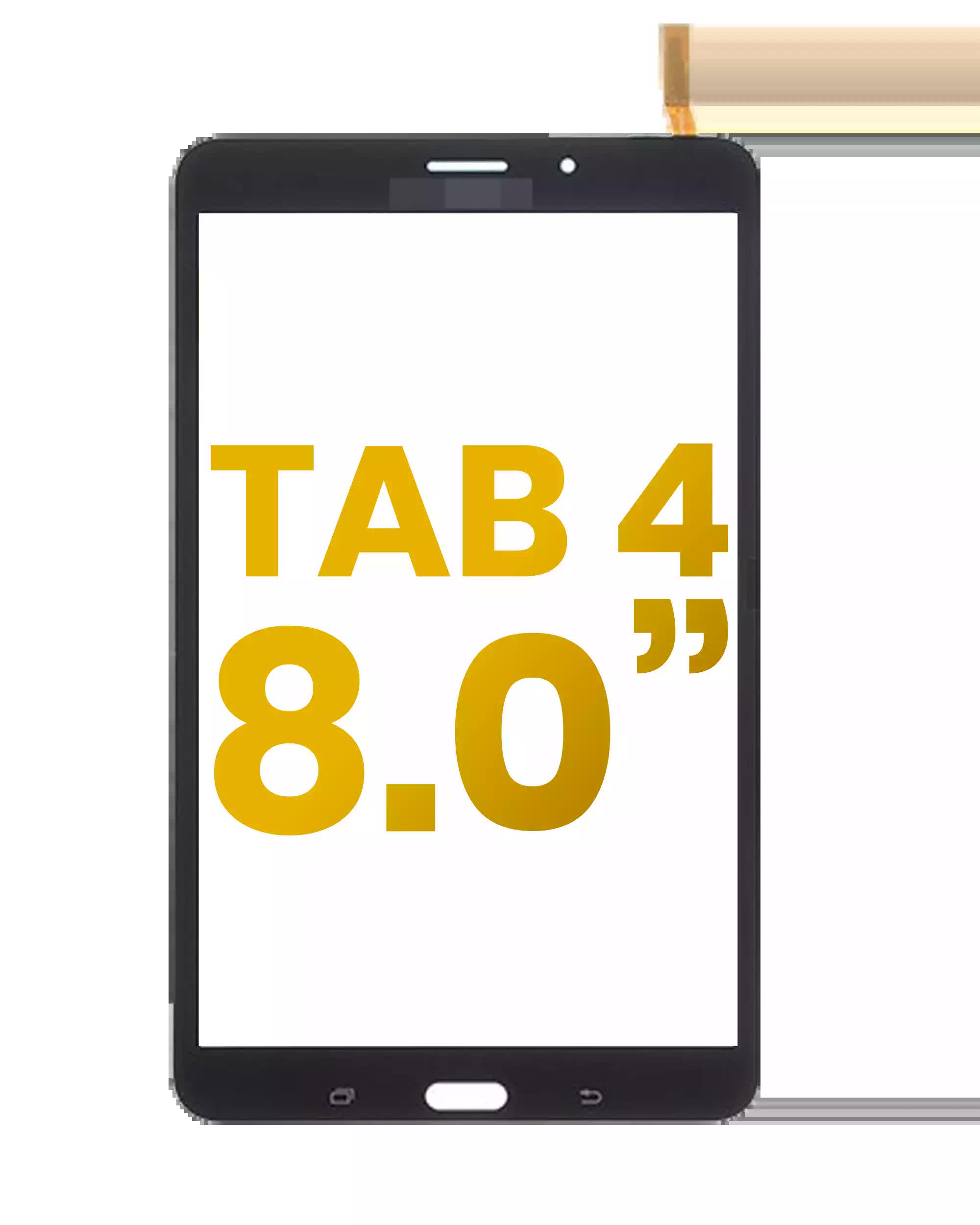 Touchscreen-Digitizer für Samsung Galaxy Tab 4 8.0" (WiFi Version) (Black (Schwarz)) (LCD Separation erforderlich)