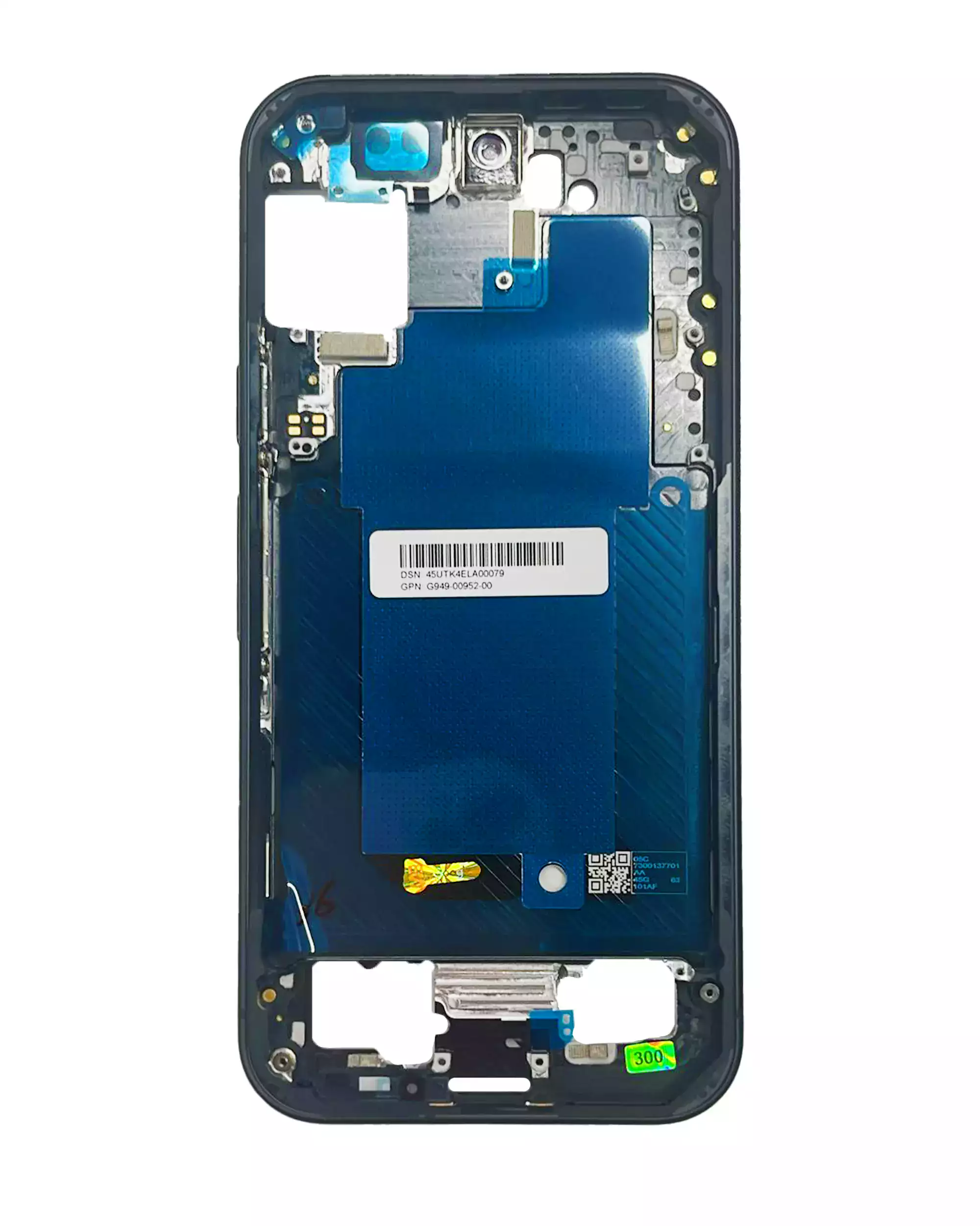 Mid- Rahmen Gehäuse für Google Pixel 9 (Original) (Obsidian) – Bild 2