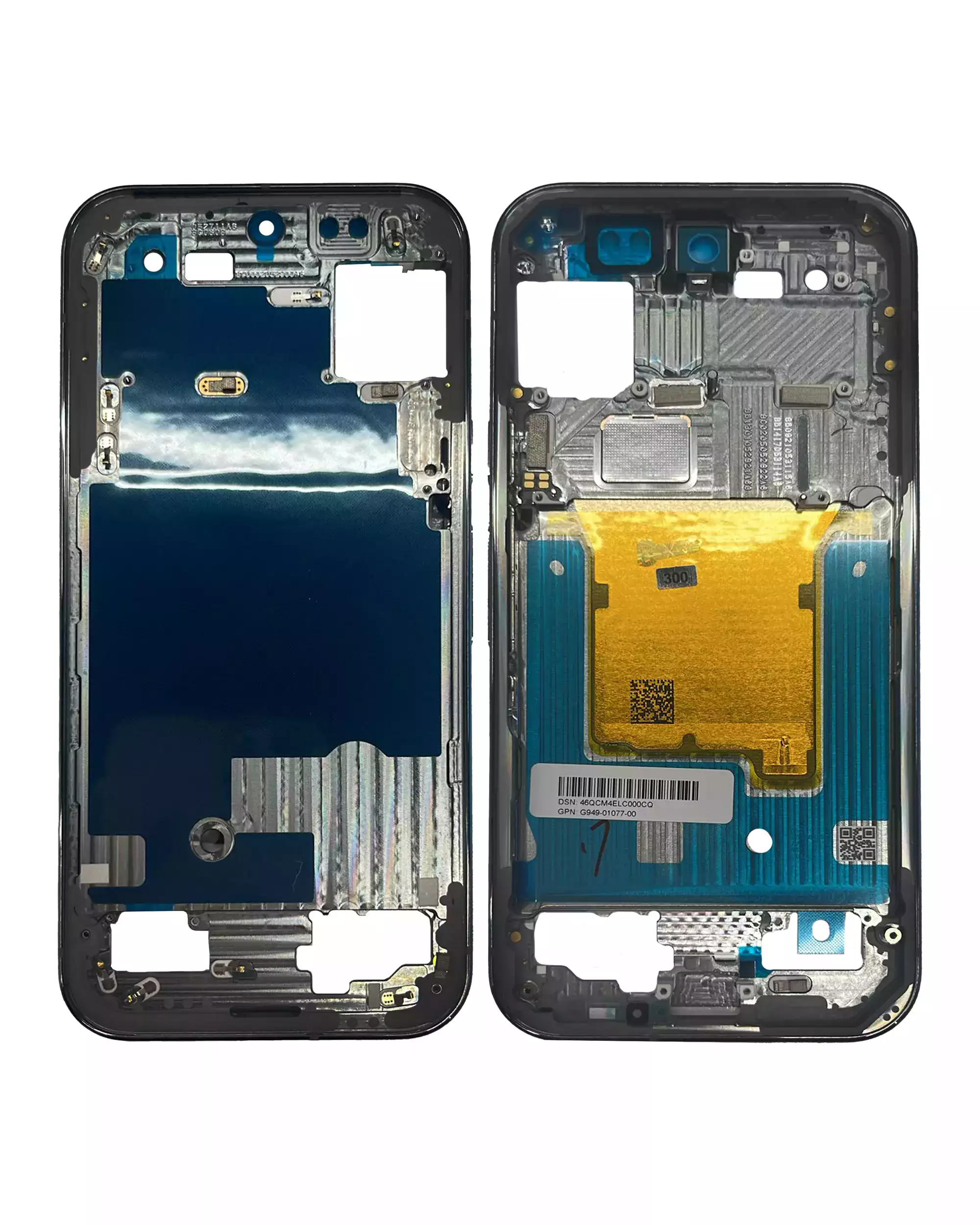 Mid - Rahmen Gehäuse für Google Pixel 9 Pro (Original) (Obsidian) – Bild 3