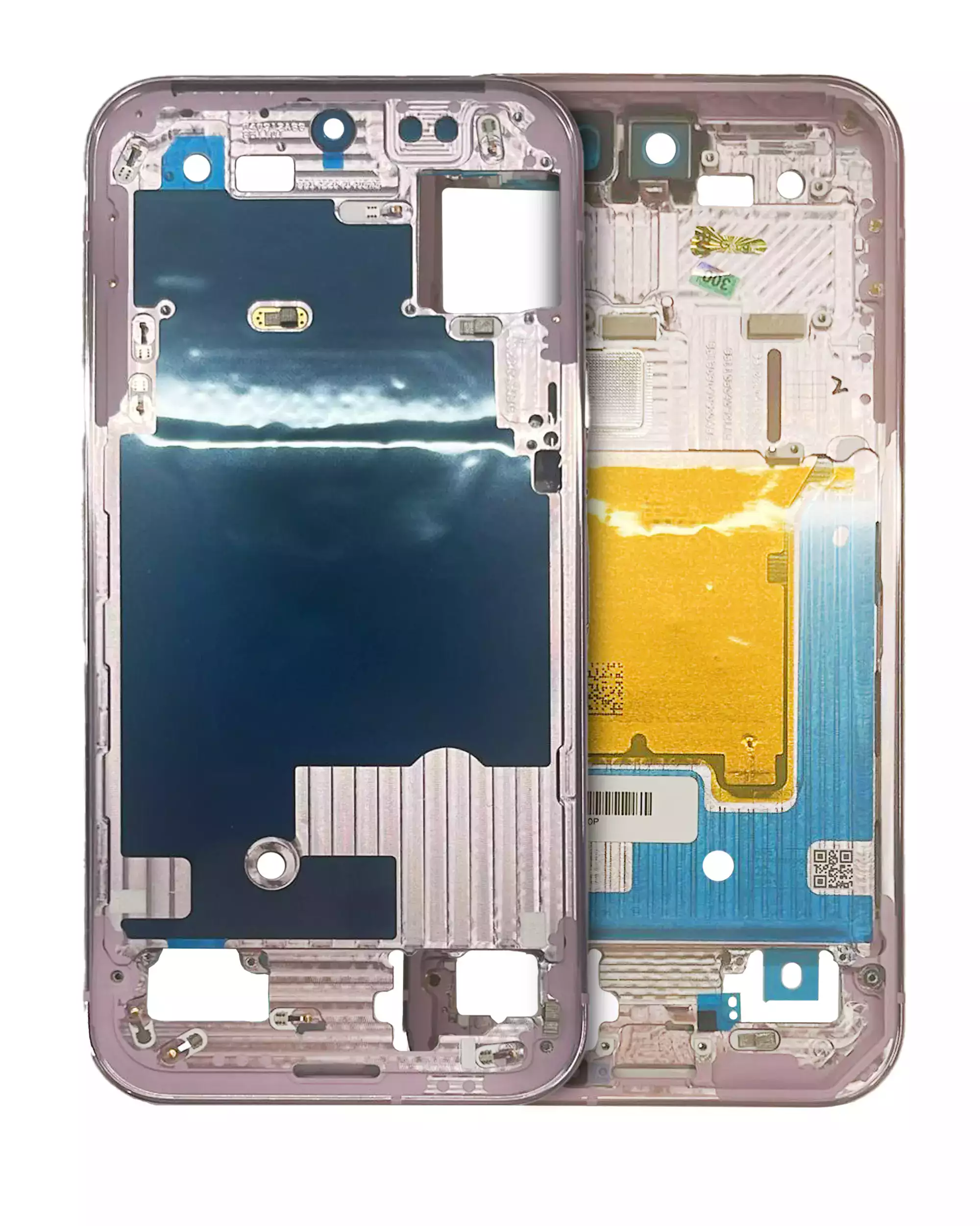 Mid- Rahmen Gehäuse für Google Pixel 9 Pro (Original) (Rose Quartz) – Bild 2