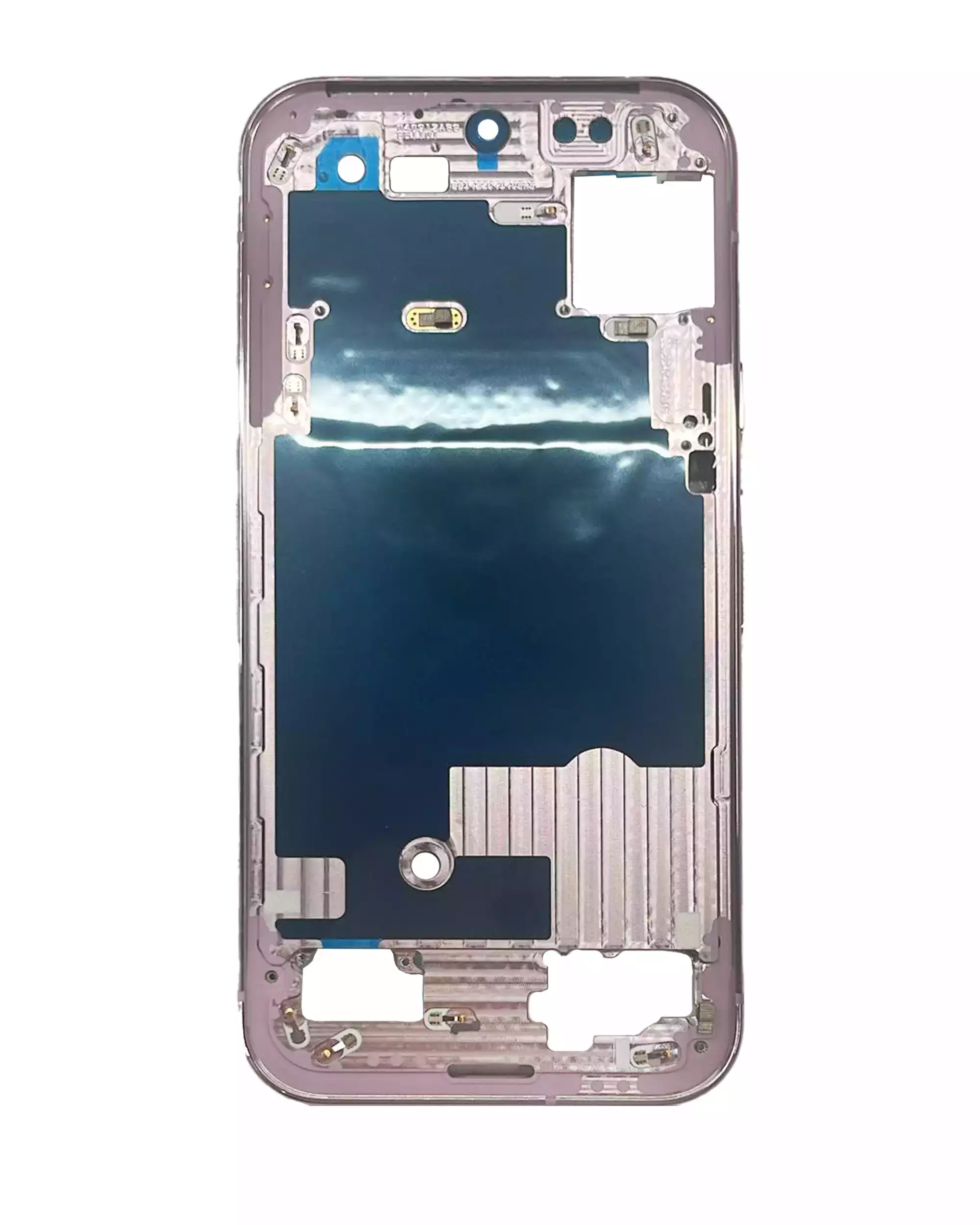 Mid- Rahmen Gehäuse für Google Pixel 9 Pro (Original) (Rose Quartz) – Bild 3
