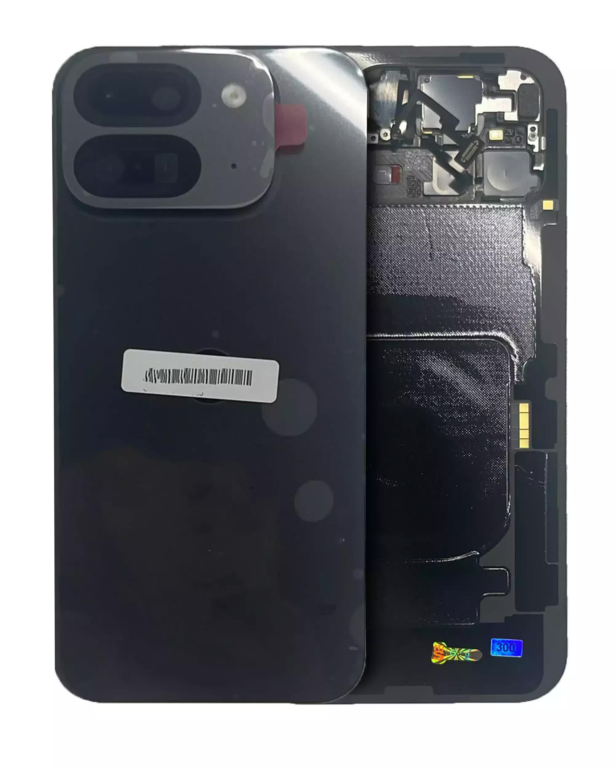 Rückdeckel für Google Pixel 9 Pro Fold (Original) (Obsidian)