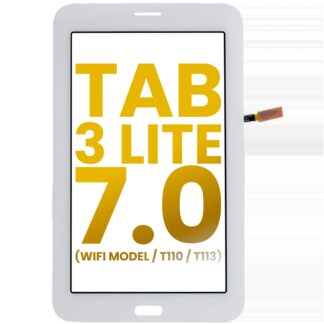 Touchscreen-Digitizer für Samsung Galaxy Tab 3 Lite 7.0" (WiFi Model / T110 / T113) (professionell aufgearbeitet) (White (Weiß))