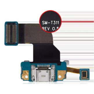 Ladebuchse Flexkabel mit Microphone für Samsung Galaxy Tab 3 8.0" (T310 / T311 /T315) (Premium)