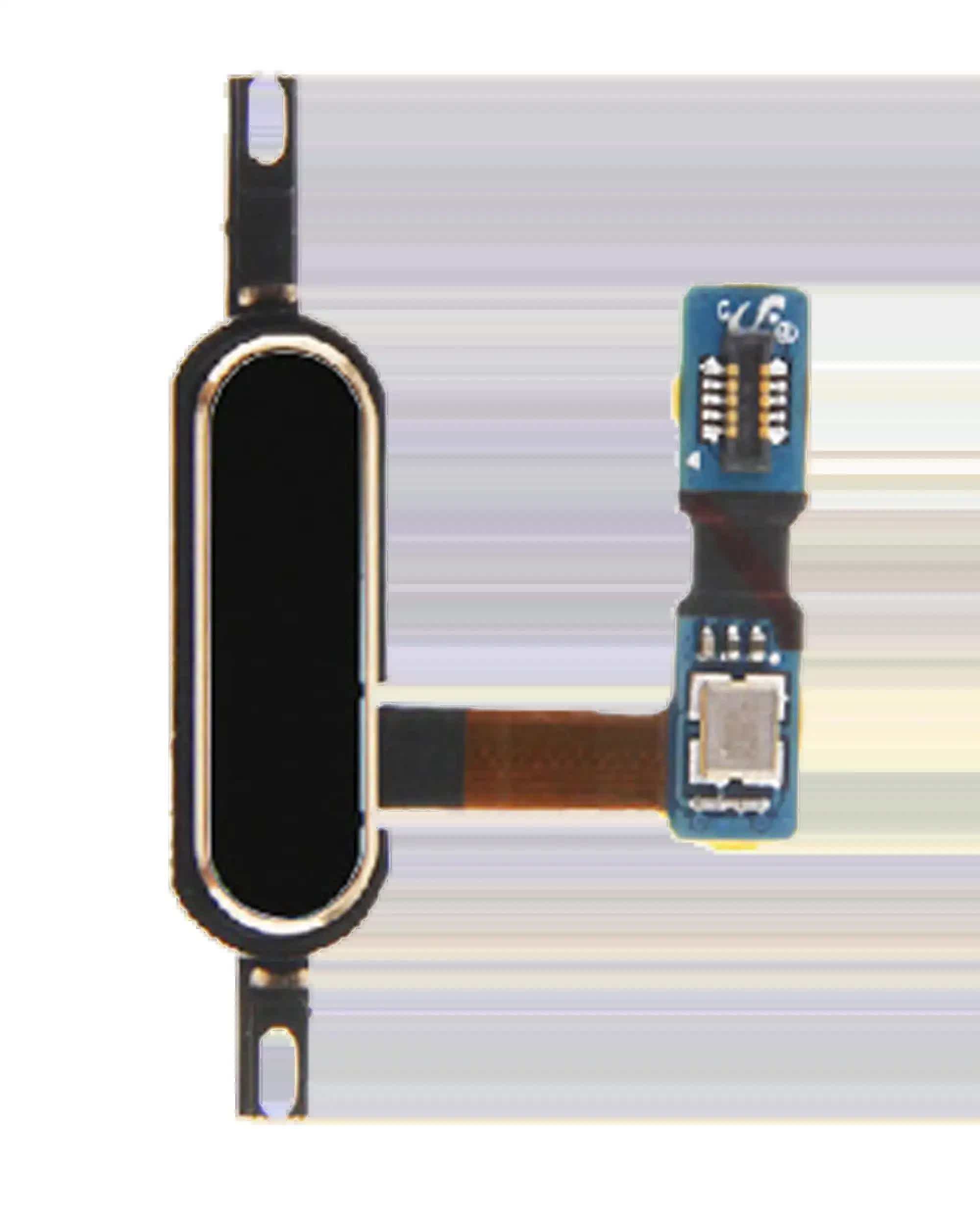 Homebutton mit Flexkabel für Samsung Galaxy Tab S 10.5" (T800 / T805) (2014) (Black (Schwarz))
