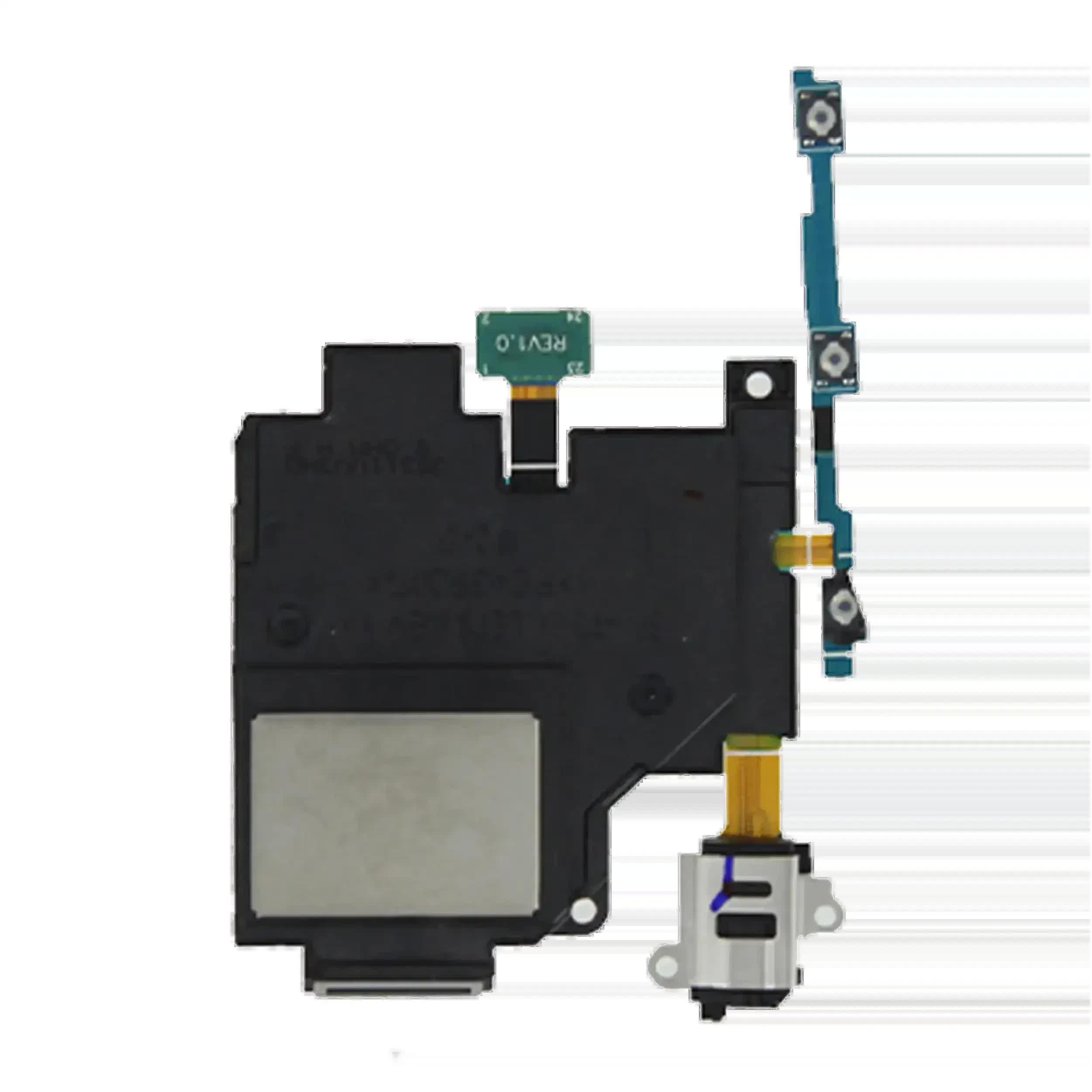 Loudspeaker mit Kopfhörerbuchse und Power- und Lautstärke-Flexkabel für Samsung Galaxy Tab S 10.5" (T800 / T805) (2014) (2-teiliges Set)